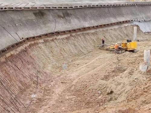 古冶基坑边坡加固